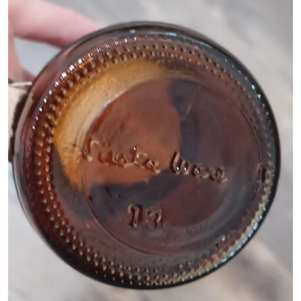 VTG Pikes Peak Colorado Brown Barrel Mug Wood Handle 13 oz Siesta Ware